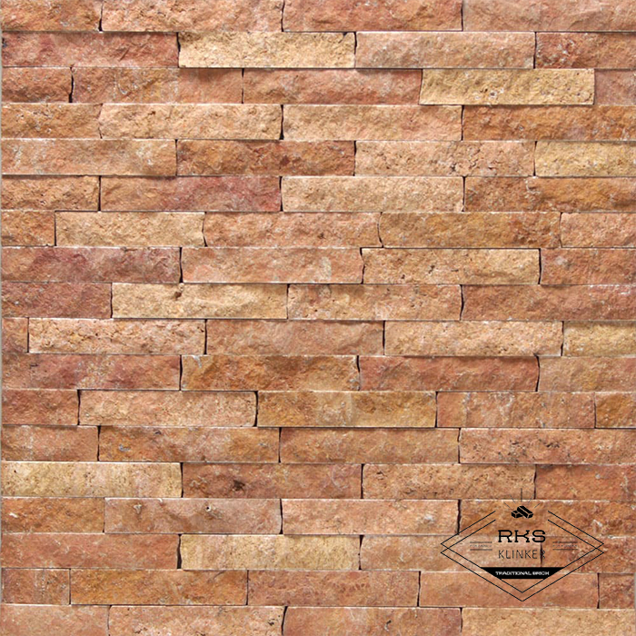 Фасадный камень Полоса - Травертин Золотистый Persiano в Саратове